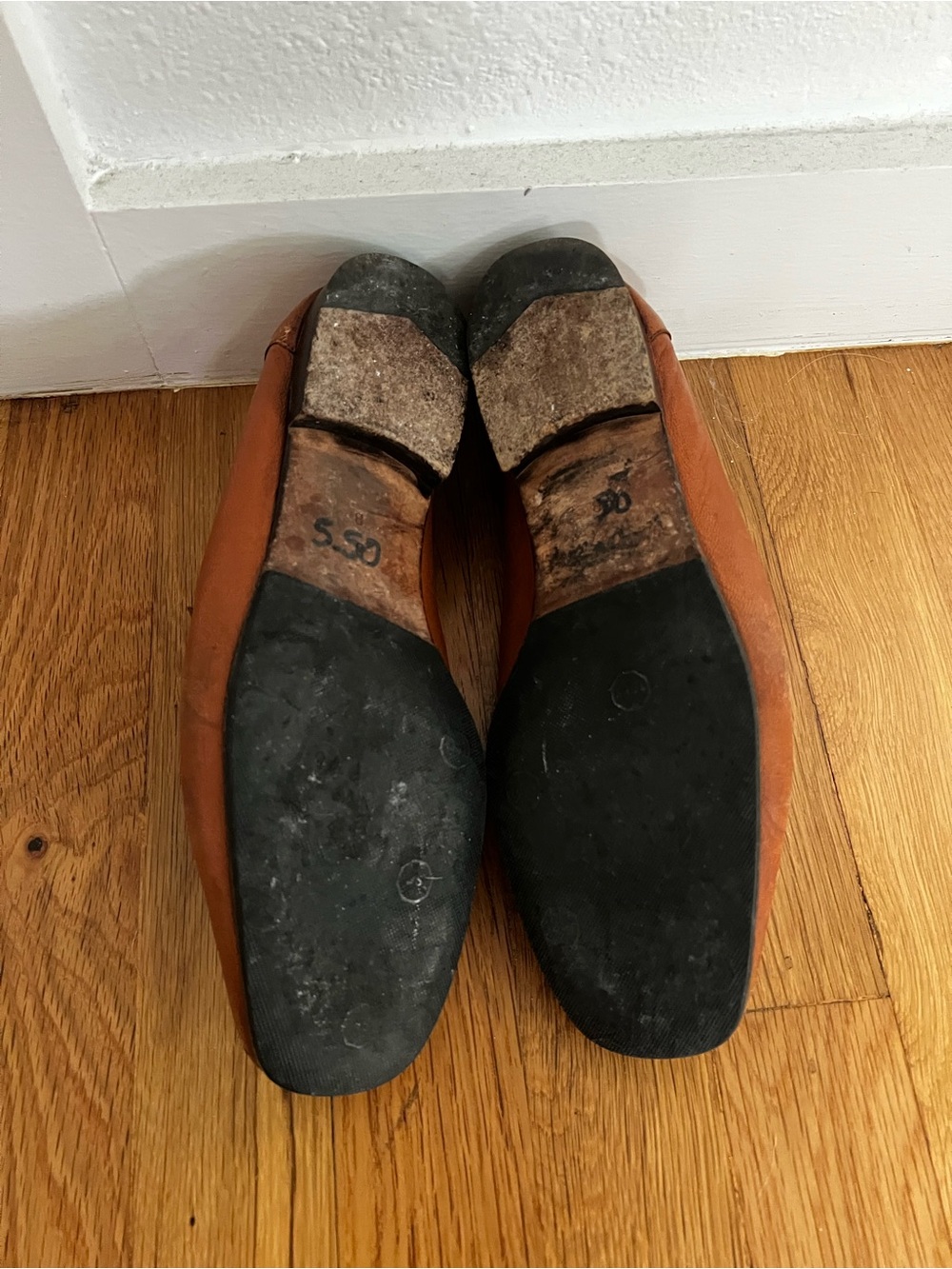 Cole Haan Brown Leather Penny Loafers - Picture 6 of 7